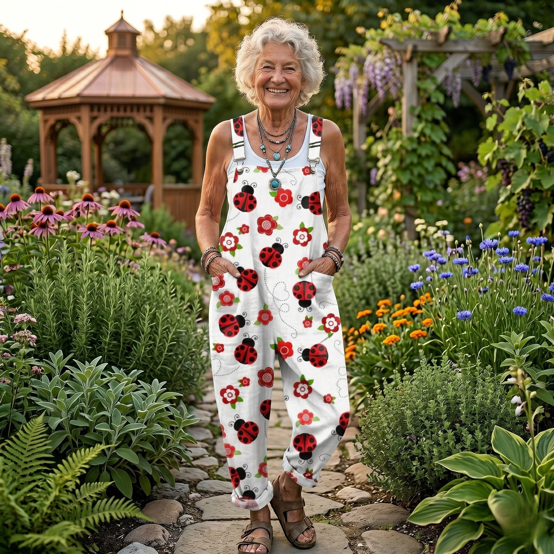 Comfortable Printed Jumpsuit