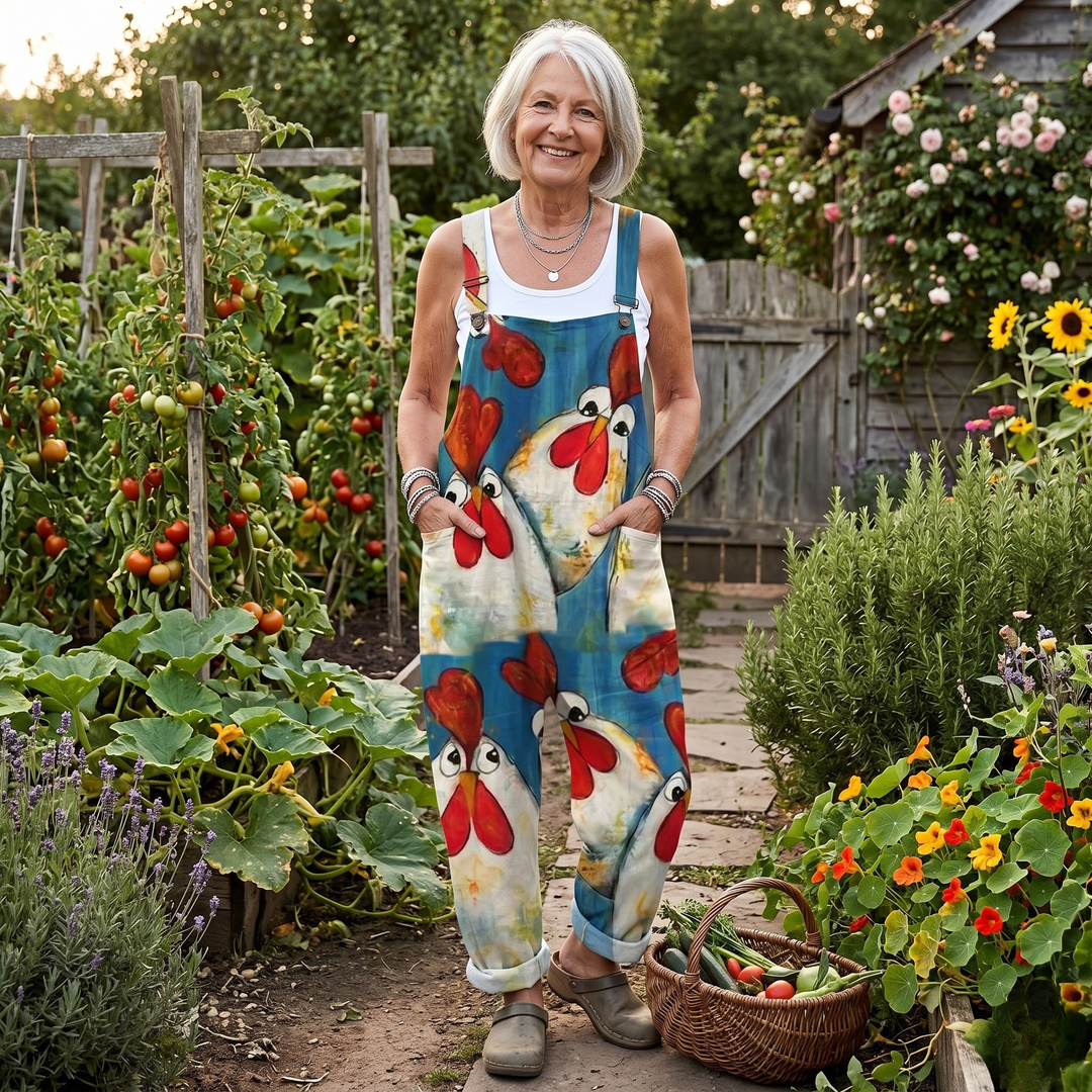 Comfortable Printed Jumpsuit