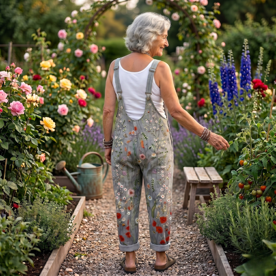 Comfortable Printed Jumpsuit