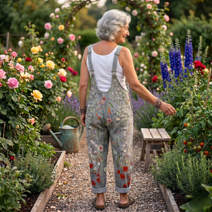 Comfortable Printed Jumpsuit