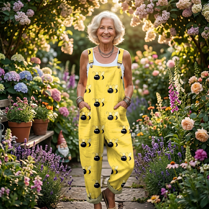 Comfortable Printed Jumpsuit
