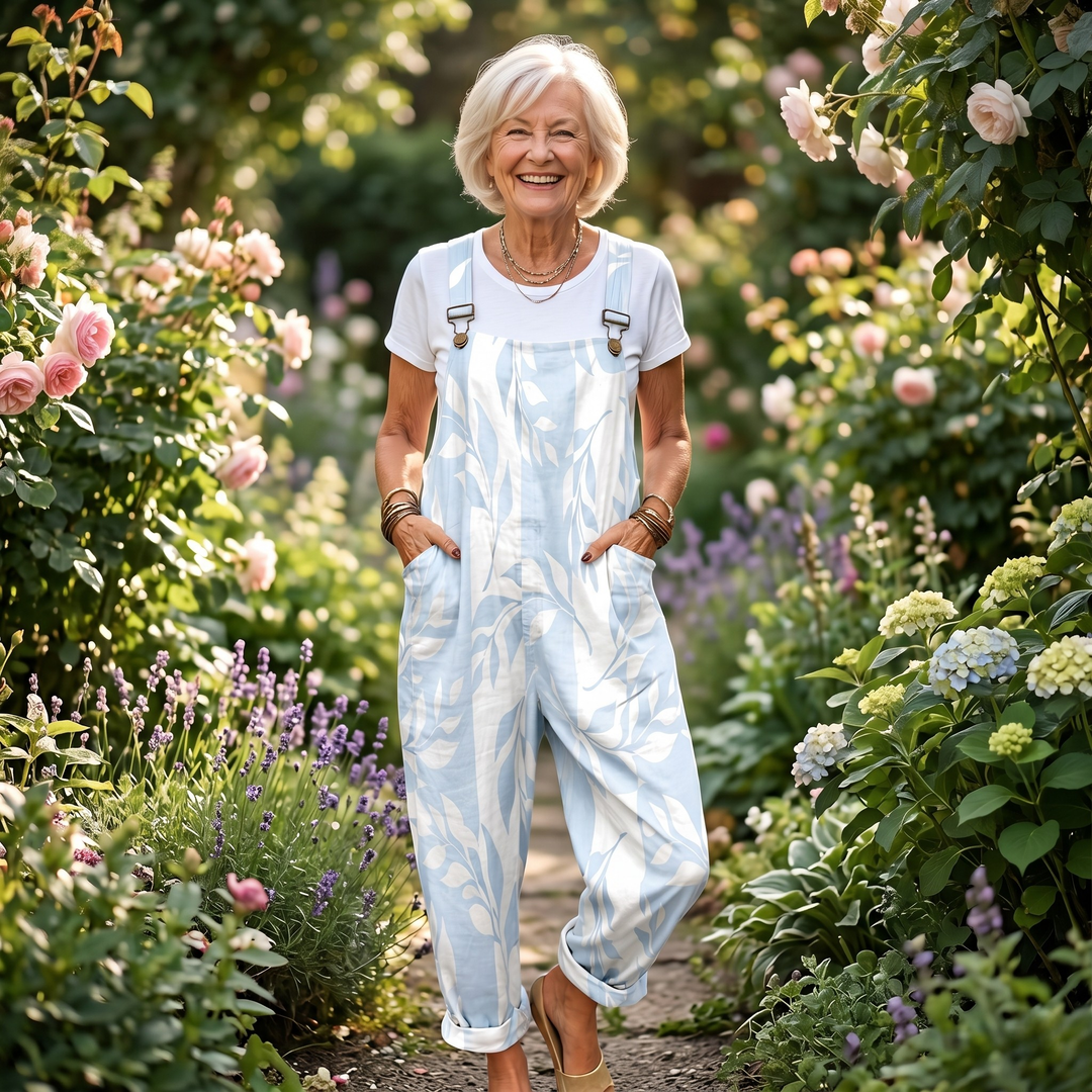 Comfortable Printed Jumpsuit