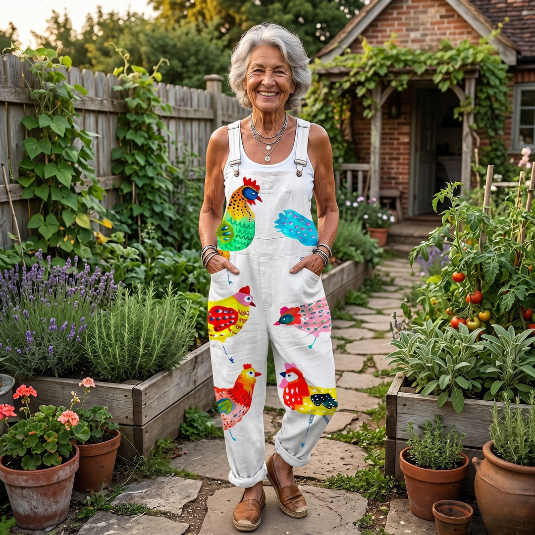 Comfortable Printed Jumpsuit