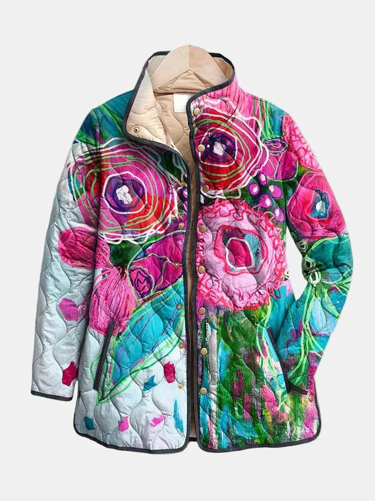 Arianne | Elegant Floral Jacket