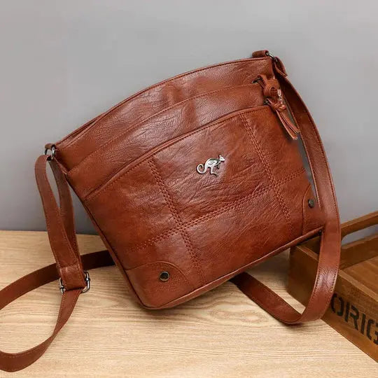 Alina | Leather Crossbody Bag