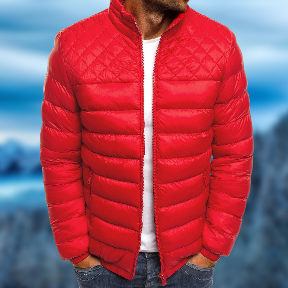 Bryson | Refined Stand Collar Puffer Jacket