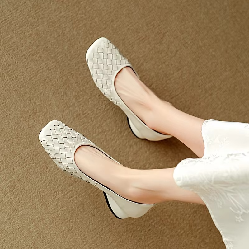 Marcelle Leather Ballerinas