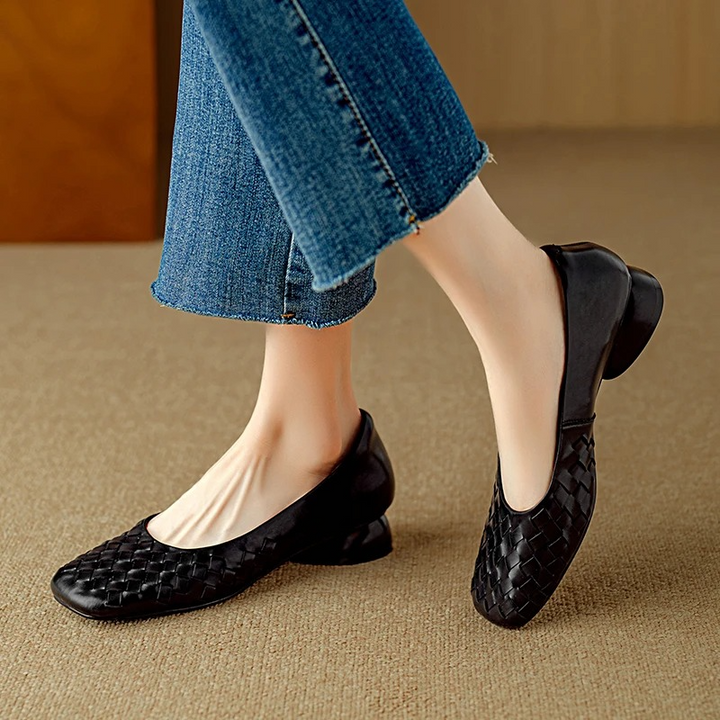 Marcelle Leather Ballerinas