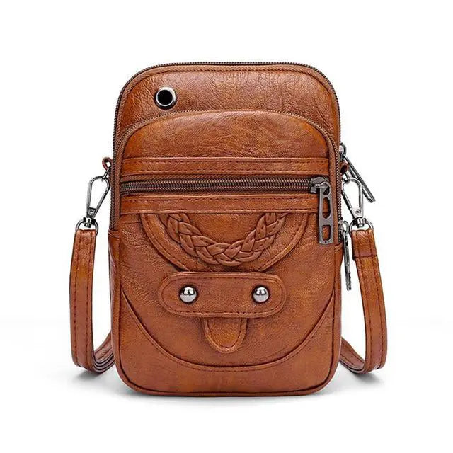 Alva | Leather Crossbody Bag