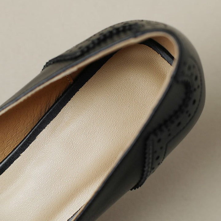 Célora Leather Strap Pumps