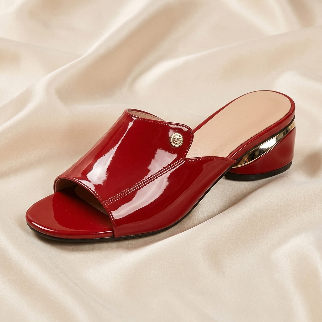 Sister Patent Slide Heels