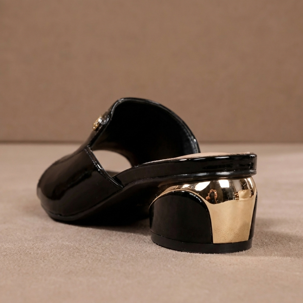 Sister Patent Slide Heels